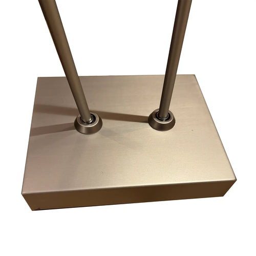 Freelight vloerlamp Lunata - 2 lichts - 20  x 140   cm - mat chroom - vtwonen shop