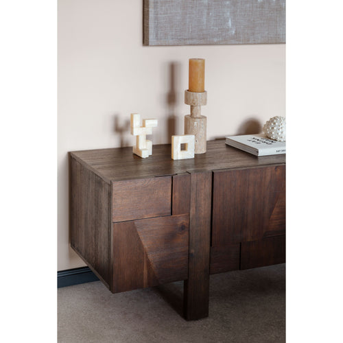 Dutchbone Bruneau Dressoir Walnoot - Bruin