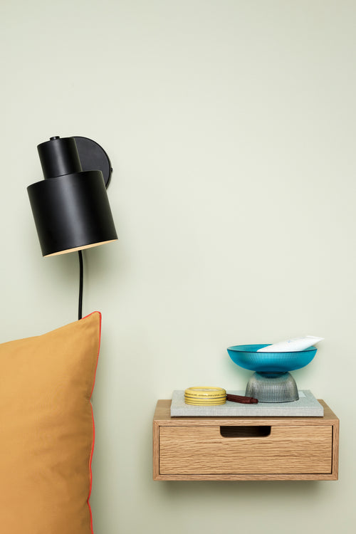 Hübsch opbergdoos Hide - mdf/oak fineer - 30x20xh10cm