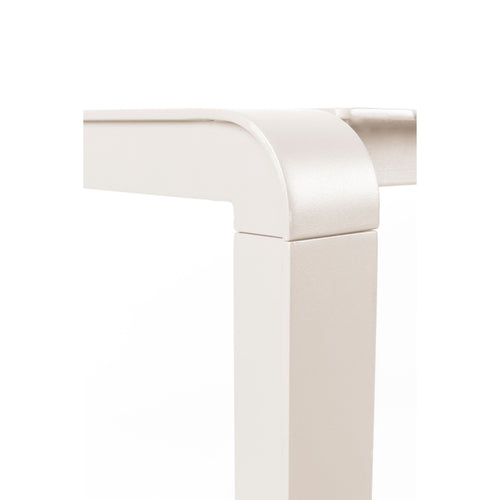 Zuiver Vondel Tuintafel 168,5x87 cm Clay Aluminium Wit