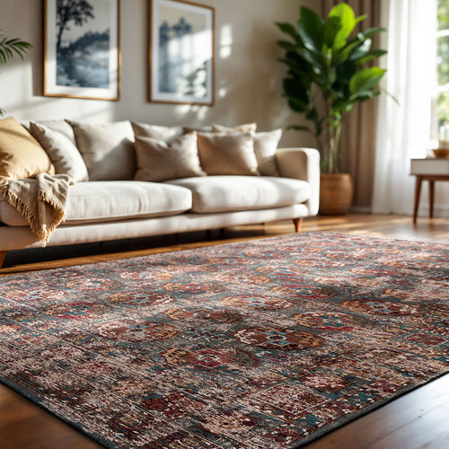 Louis De Poortere vloerkleed Almati - bruin - 280x390cm - vtwonen shop