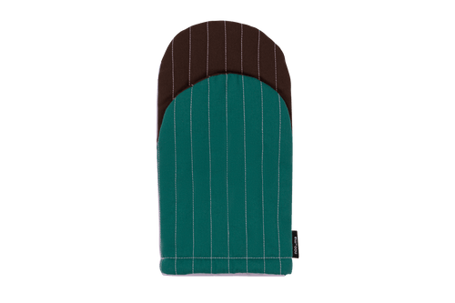 noo.ma Rubi keukenhandschoen - color-block lavender, green & brown