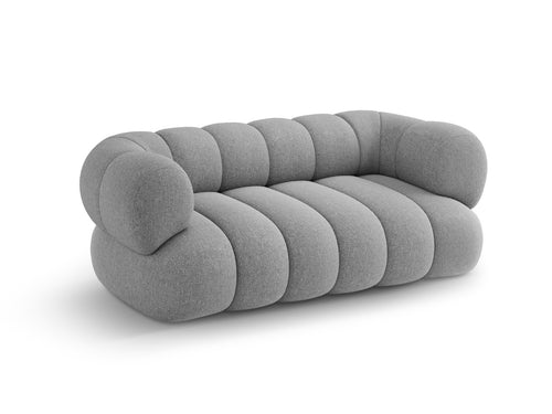 Cosmopolitan Design Bank Koge 2-zits, chenille lichtgrijs - 95x180x70cm