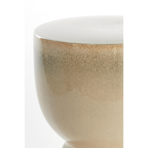 Light & Living bijzettafel Finca - wit - Ø28.5cm - vtwonen shop