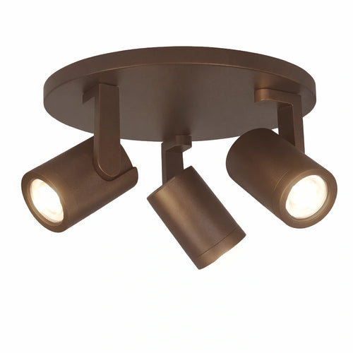 Highlight spot HALO - 3 lichts - 25  x 15   cm - bruin