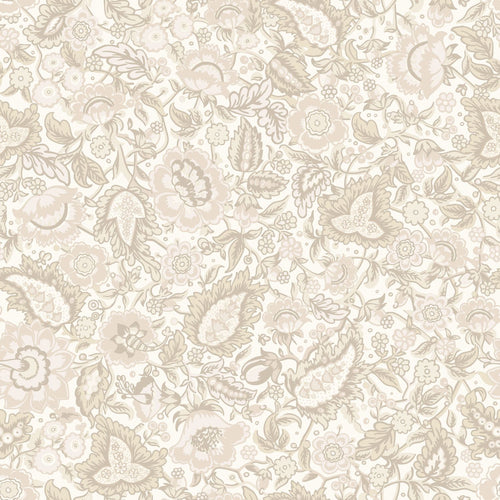 ESTAhome behang vintage bloemen beige - 50 x 900 cm - 132236