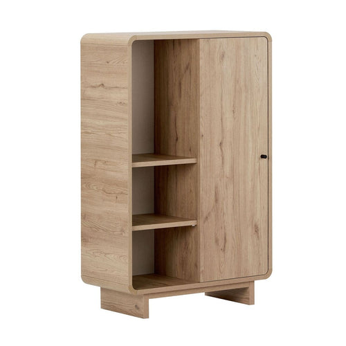 Calicosy - Hoog buffet CELENA - Donker hout 70x34x110 cm