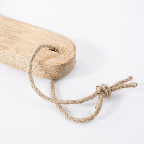 Mica Decorations Capri Serveerplank - L90 x B18 cm - 100% FSC Mangohout - Bruin - vtwonen shop