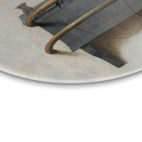 Reinders glasschilderij Carel Fabritius - Het Puttertje - Ø 50cm