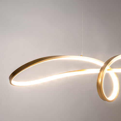 Maytoni - Hanglamp Curve - Goud - vtwonen shop