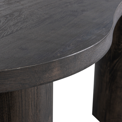 WOOOD organisch sidetable/bureau Maan - MDF - Bruin - 75x150x70cm - vtwonen shop