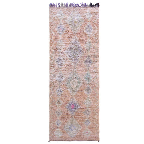 AFK Living vloerkleed Berber - handgemaakt - Wol - 374 x 139 cm