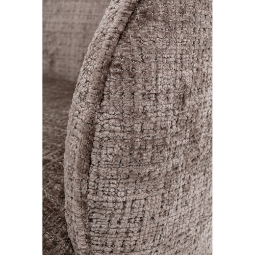 Kare Design Draaistoel met armleuningen Tabea bruin