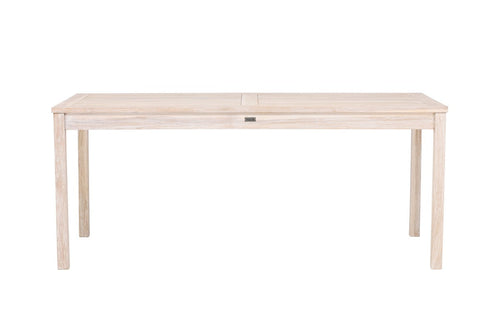 Rebellenclub Rechthoekige Tuintafel Crema - 180 x 90 cm - Whitewash - vtwonen shop