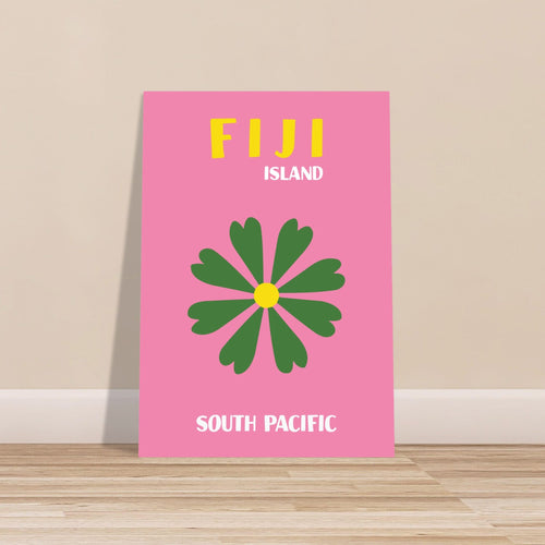 Artfulprints  Fiji - Island   poster A4 21x29.7 cm - vtwonen shop