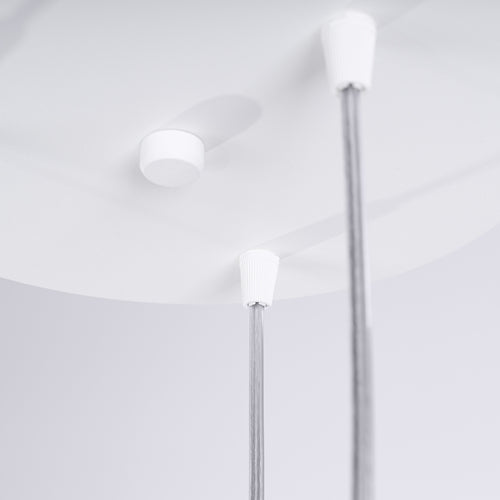 Sollux Lighting Hanglamp LAMI 3P wit - 25x25x125cm