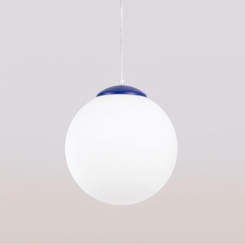 Sollux Lighting Hanglamp UGO 30 ultramarijn - 30x30x120cm