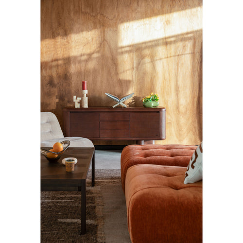 Dutchbone Herman Dressoir Hout Walnoot Kleur Bruin