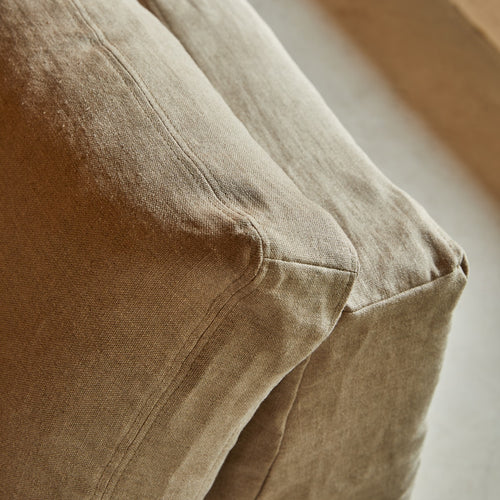 Tikamoon Modulaire bank in natuurlijk linnen, 3/5-zit - Naturel - vtwonen shop