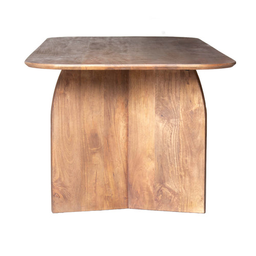 Giga Meubel Eettafel Dalarna - Deens Ovaal Donkerbruin Hout - 280x100x76cm - vtwonen shop