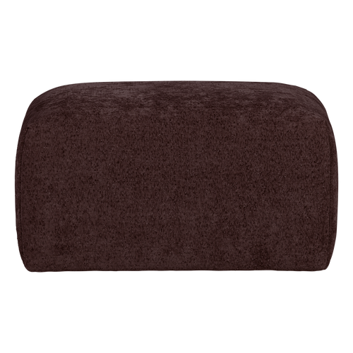 WOOOD hocker slub Umina - Chenille - Bordeauxrood