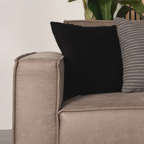 LABEL51 Bank Kay 2,5-Zits Hoek Rechts - Taupe - 283x218x80cm