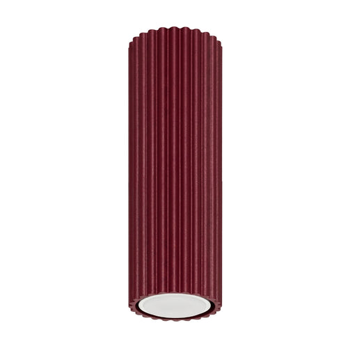 Sollux Lighting Plafondlamp KARBON 20 bordeaux - 6,5x6,5x20cm