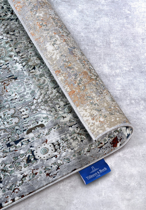 Villeroy & Boch 1809 Shortpile Rug Helen Light Grey Multicolor 230x340 cm