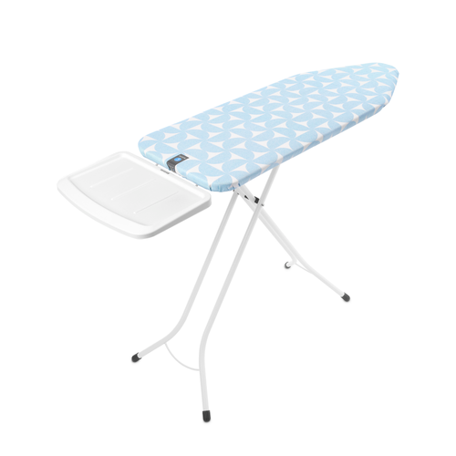 Brabantia Strijkplank C, 124x45 cm, solide stoomunithouder - Fresh Breeze