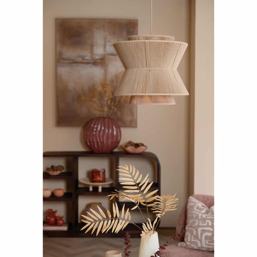 Light & Living hanglamp Loti - bruin - Ø40cm