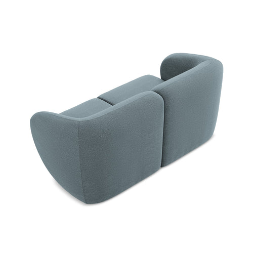 LaMiaSofa Tweezits modulaire bank Cervo - bouclé - jeans - 174x94x75