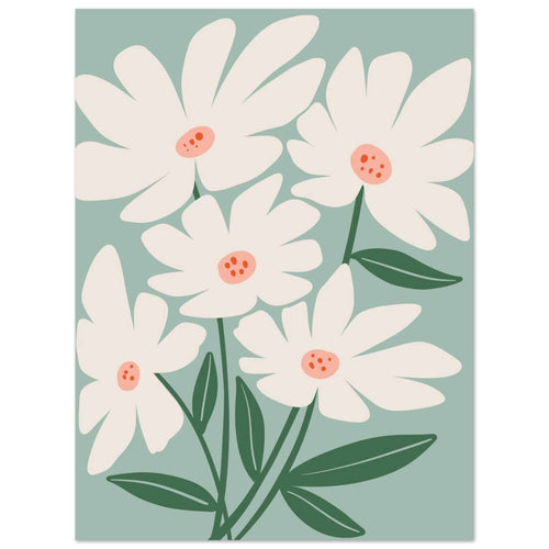 Artfulprints  Boho – Joyful petals   poster 30x40 cm - vtwonen shop