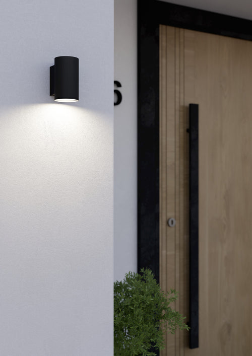 EGLO wandlamp buiten Izzalini - gu10 - 11,5 cm - zwart