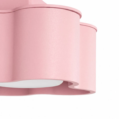 Sollux Lighting Plafondlamp OVIO 2 roze Gx53 - 24,5x12x8cm