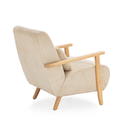 Calicosy - BONNIE Fauteuil - Grijs - 83x70x84 cm