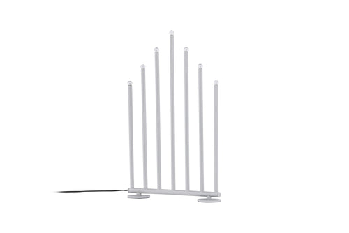 Rebellenclub Tafellamp Borga - Mat silver - vtwonen shop