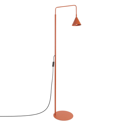 Sollux Lighting Vloerlamp NOX rode oker - 30x30x165cm