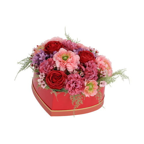 Maxifleur Bloemenhart Cadeaubox Veronique Lissabon
