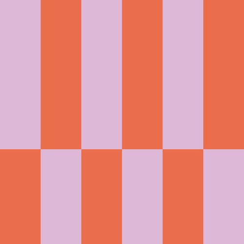 ESTAhome behang streep lila paars en koraal rood - 50 x 900 cm - 130920 - vtwonen shop