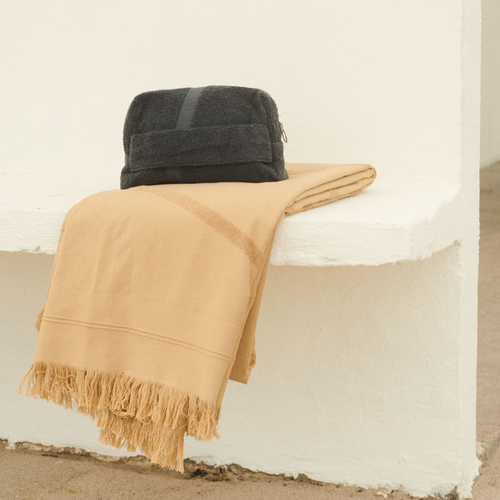 WAY strand zakje - 21 x 14 x 8 cm - Charcoal