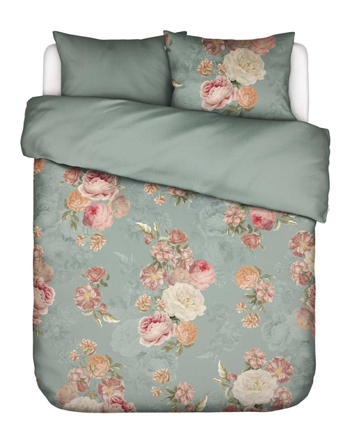 Essenza Orianna dekbedovertrek - Lits-Jumeaux XL – 260x200/220 cm - Dusty teal