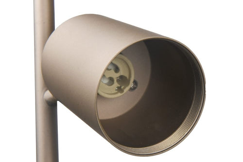 Artdelight Vloerlamp Megano 2L - Champagne