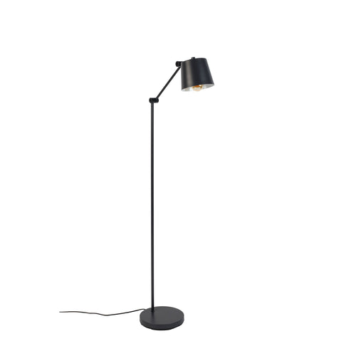 Housecraft Living Hajo Vloerlamp/ Staande Leeslamp Zwart - vtwonen shop