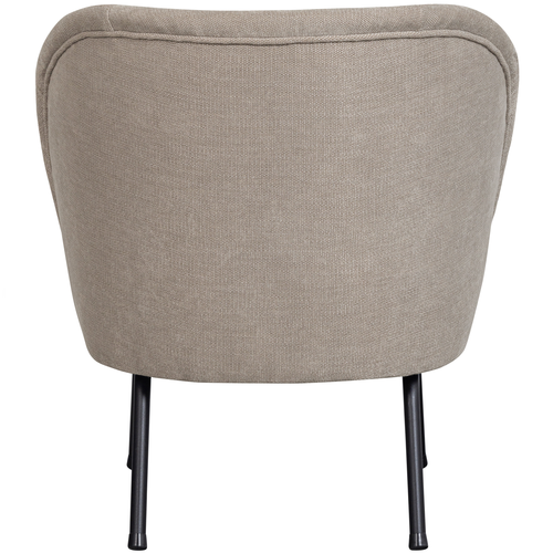 BePureHome fauteuil Vogue- Geweven stof - Zand - 69x57x70 - vtwonen shop