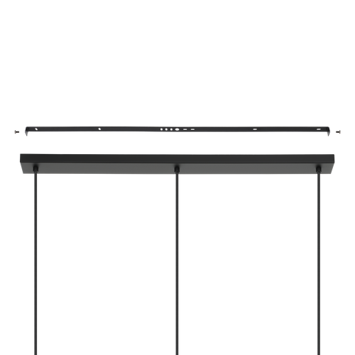 EGLO hanglamp Amsfield 1 - e27 - zwart - vtwonen shop