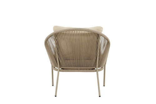 Rebellenclub Loungestoel Cannella - Set van 2 - Beige - vtwonen shop