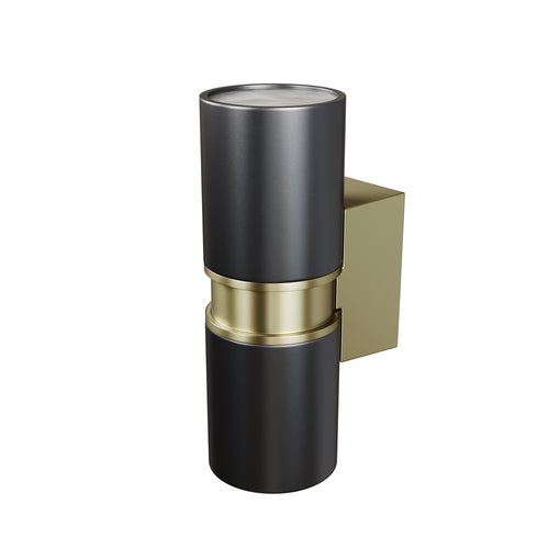 Maytoni Outdoor - Wandlamp Bowery - Zwart - Ø6,4 - vtwonen shop