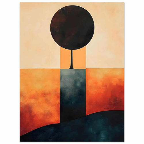 Artfulprints  Boho – Graphic dusk   poster 30x40 cm - vtwonen shop