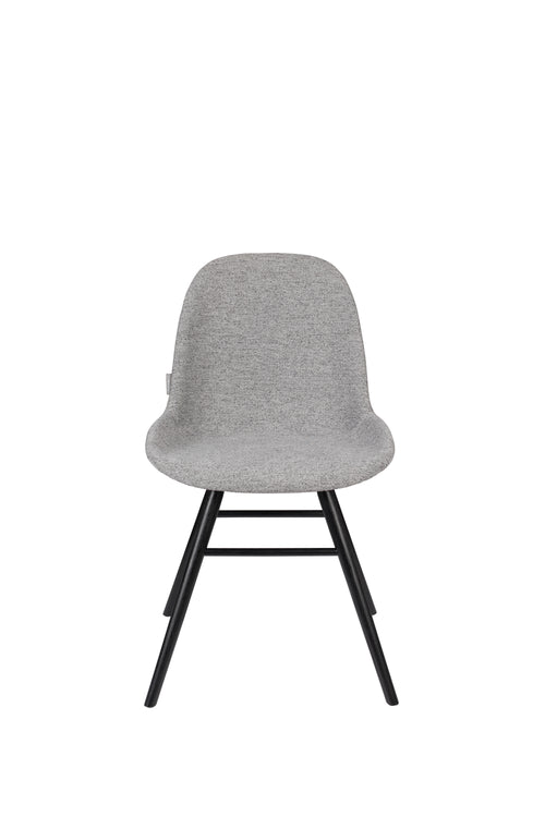 Zuiver Albert Kuip Soft Stoel Lichtgrijs - Set van 2 - vtwonen shop