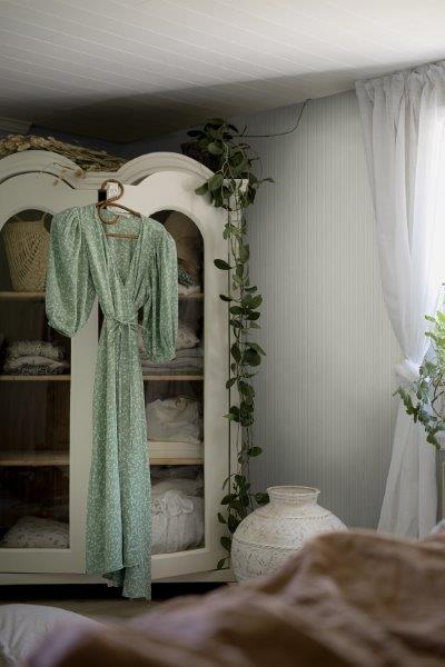 Borastapeter behang strepen groen - 53 cm x 10.05 m - 660484 - vtwonen shop